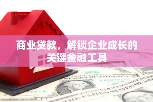 渭源商业贷款，解锁企业成长的关键金融工具