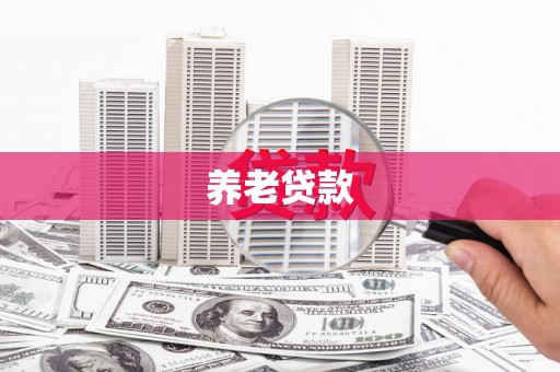 渭源养老贷款