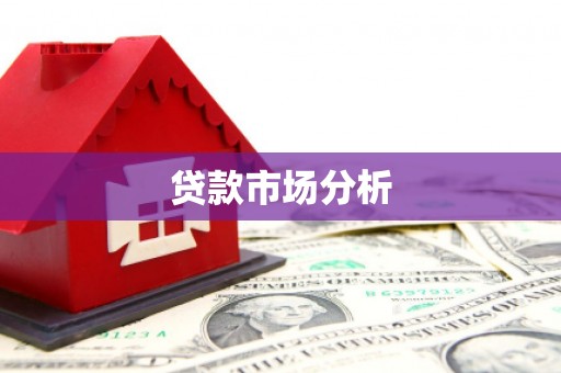 渭源贷款市场分析