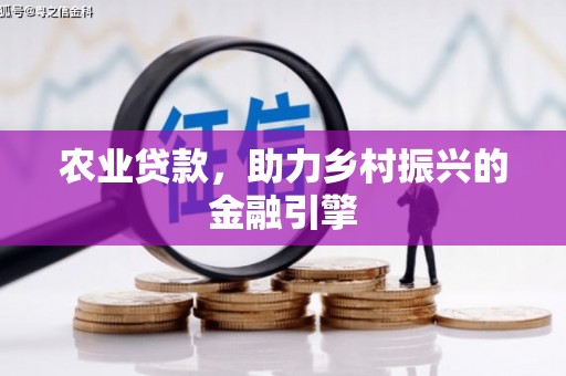 渭源农业贷款，助力乡村振兴的金融引擎