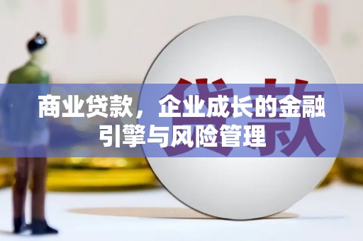渭源商业贷款，企业成长的金融引擎与风险管理