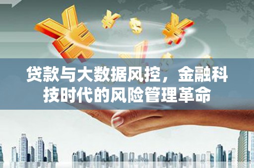 渭源贷款与大数据风控，金融科技时代的风险管理革命