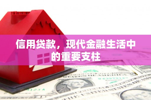 渭源信用贷款，现代金融生活中的重要支柱