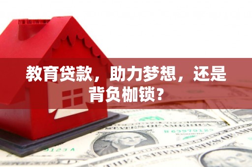 渭源教育贷款，助力梦想，还是背负枷锁？