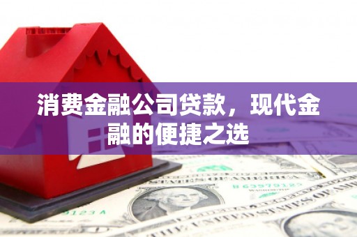 渭源消费金融公司贷款，现代金融的便捷之选