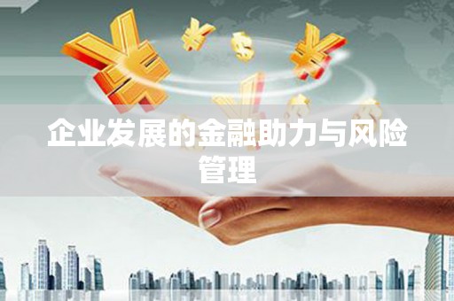 渭源企业发展的金融助力与风险管理