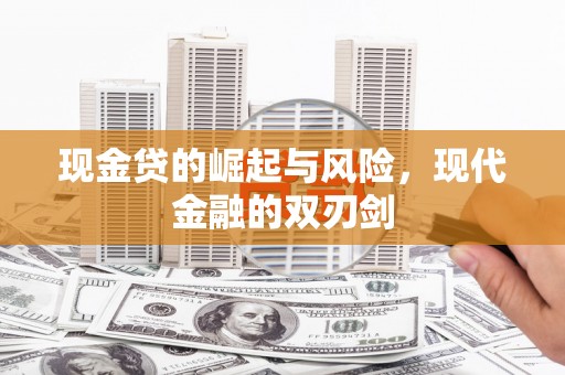 渭源现金贷的崛起与风险，现代金融的双刃剑