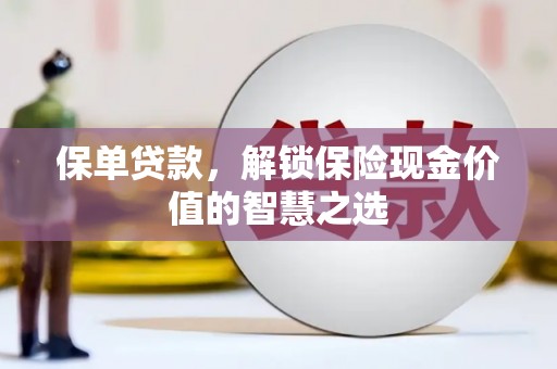 渭源保单贷款，解锁保险现金价值的智慧之选