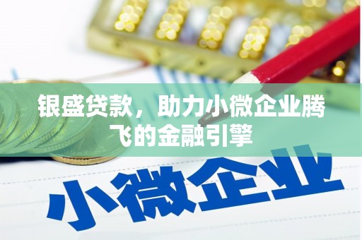 渭源银盛贷款，助力小微企业腾飞的金融引擎