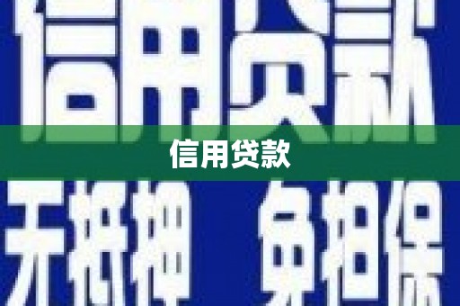 渭源信用贷款