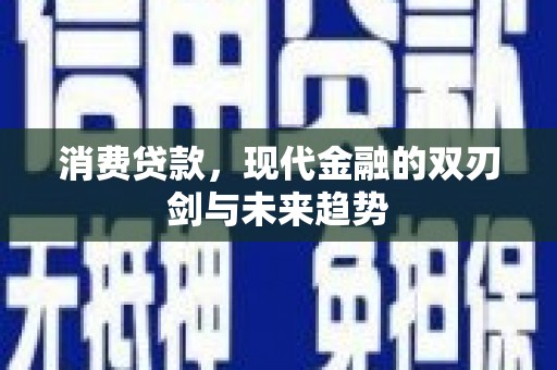 渭源消费贷款，现代金融的双刃剑与未来趋势
