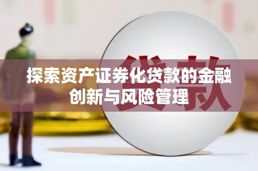 渭源探索资产证券化贷款的金融创新与风险管理
