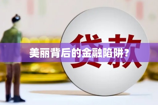 渭源美丽背后的金融陷阱？