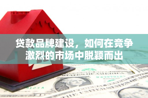 渭源贷款品牌建设，如何在竞争激烈的市场中脱颖而出