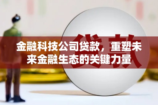渭源金融科技公司贷款，重塑未来金融生态的关键力量