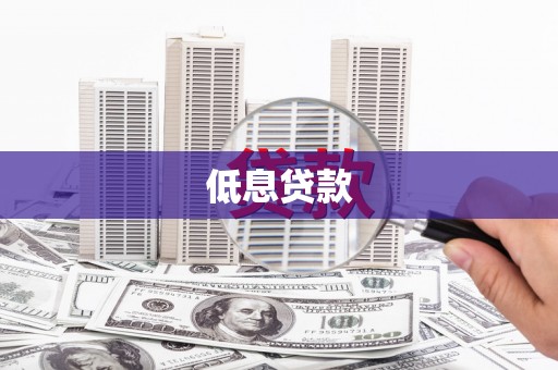 渭源低息贷款