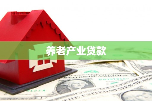 渭源养老产业贷款