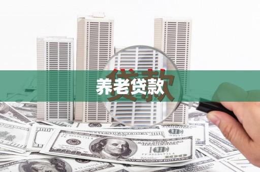 渭源养老贷款