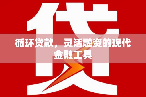 渭源循环贷款，灵活融资的现代金融工具