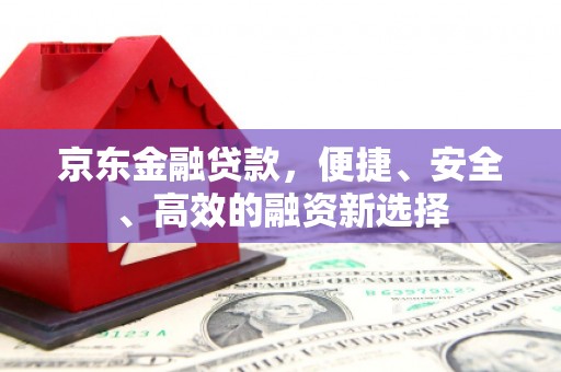 渭源京东金融贷款，便捷、安全、高效的融资新选择